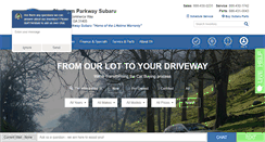 Desktop Screenshot of cpsubaru.com